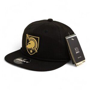 Army Black Knights 3D Perforated Rope Hat- Black